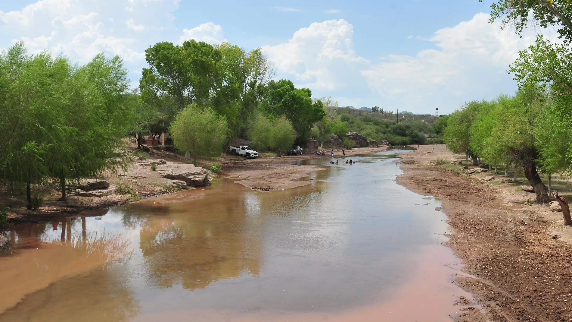 Río Sonora contaminado por Grupo México en 2014